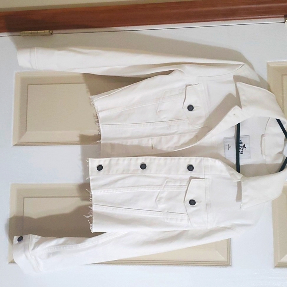 White Jean Jacket